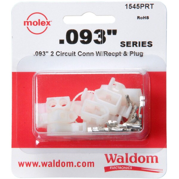 Main product image for Molex 2-Pin Connector Kit 0.093" 3 Sets 092-552